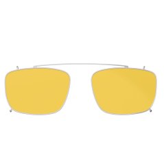 Foxman frames oranžové klipy proti modrému a zelenému svetlu k rámu McCartney