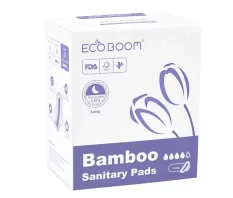 Ecoboom Bambusové hygienické vložky dlhé 8 ks