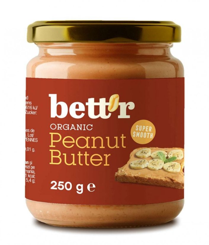 Bett'r Arašídové máslo Bio 250g