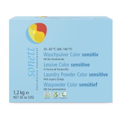 Sonett prášek na praní color sensitiv 1,2 kg poškozený obal