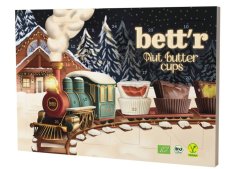 Bettr Adventní kalendář bio čokoládové pralinky 312 g (24x13 g)