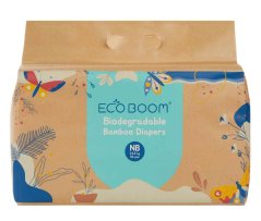 Ecoboom bambusové plienky Joy Bamboo Newborn do 4.5 kg 34 ks