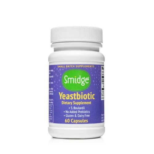 Smidge Yeastbiotic probiotiká 60 kapsúl
