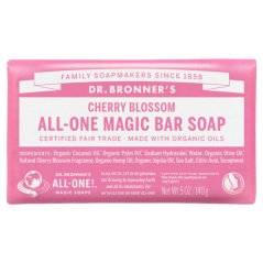Dr. Bronner's tuhé mýdlo Třešňový květ 140 g