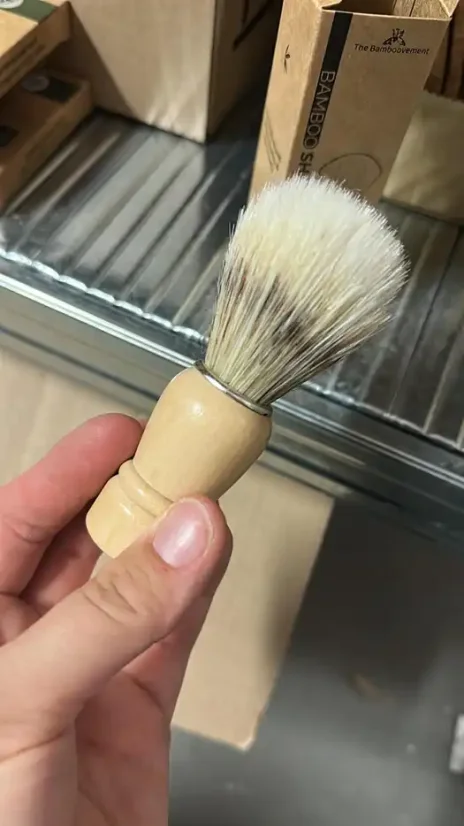 Bamboovement bambusový štětec na holení vegan