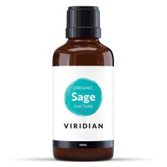 Viridian Sage Tincture 50ml Organic (Šalvia lekárska Bio tinktúra) min.trv.11/2025