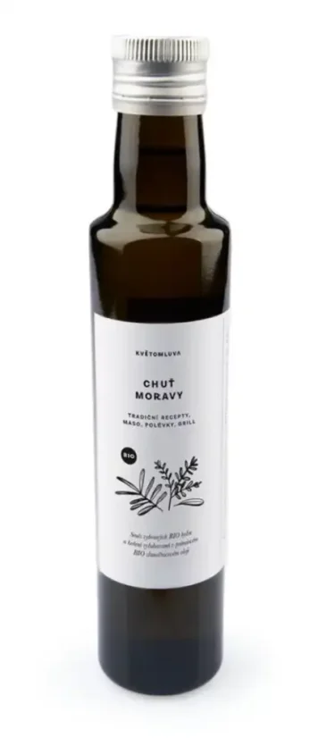Kvetomluva Chuť Moravy bio slnečnicový olej s bylinkami 250 ml