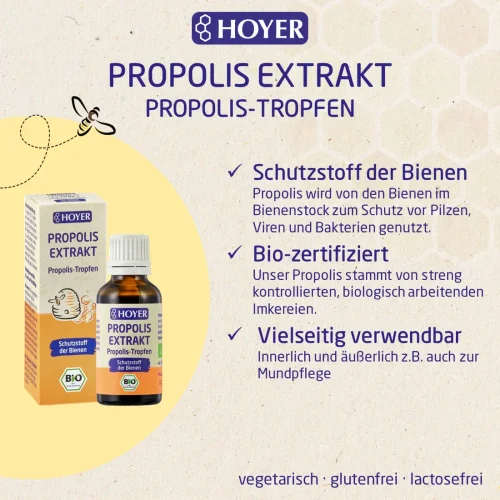 Hoyer Propolisový extrakt bio 30 ml