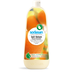 Sodasan tekutý prostriedok na riad, pomaranč a vilín