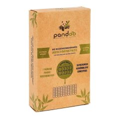 Pandoo Bavlnené odličovacie znovupoužiteľné tampóny vo vrecúšku 10 ks