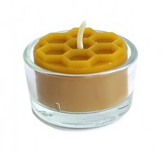Tvoje Svíčka Čajová svíčka ze včelího vosku 1 ks bez obalu