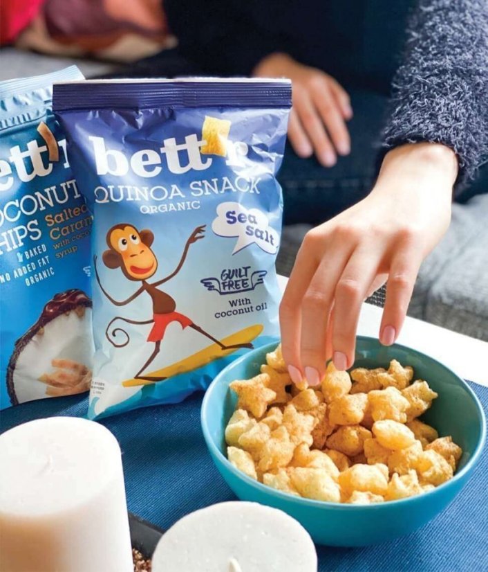 Bett’r Bio Snack z quinoy s mořskou solí 50g