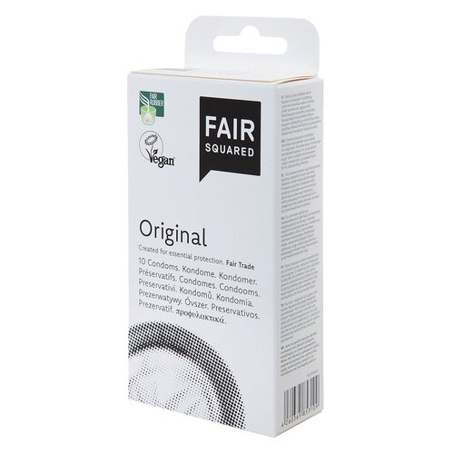 Fair Squared Kondomy z čistého latexu original 10 ks