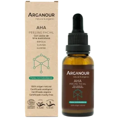 Arganour AHA peeling na tvár s kaviárovým citrusom 30 ml
