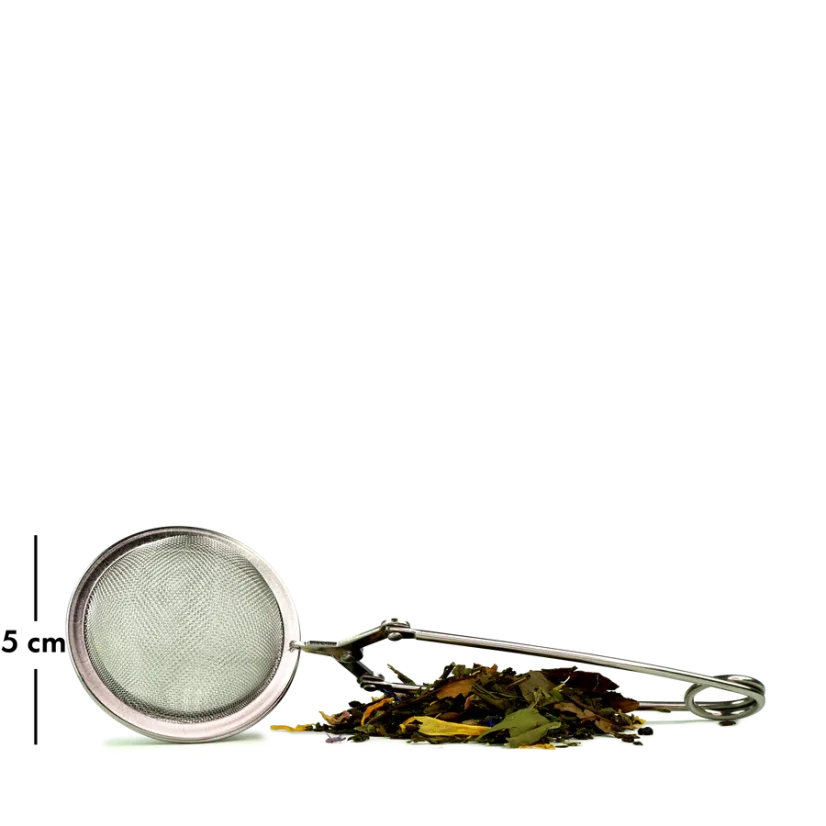 Alveus čajový filtr nerezové sítko kulaté 5 cm průměr, kleště