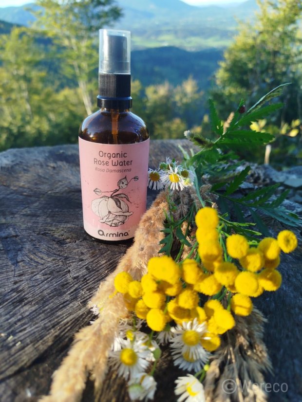 Armina Květová voda Růže damašská BIO - objem: 50 ml