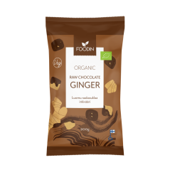 Foodin zázvor v bio raw čokoládě BIO 70 g