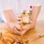Naughty Nuts BIO bílá lískooříšková pomazánka Happy White Hazel Creme 250 g