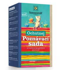 Sonnentor Bio Ochutnej poznávací sada 20 různých čajů 34,4 g