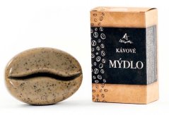 Alchymistky Kávové mydlo na ruky tuhé, tvar zrno 80 g