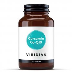 Viridian Curcumin Co-Q10 60 kapslí (Kurkumin a Koenzym Q10)