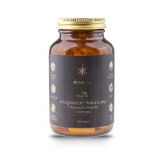 Naturlabs Hořčík Magtein® Treonát + Neuro-B Vitamin Komplex, 90 kapslí
