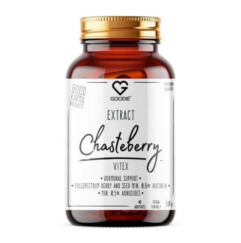 Goodie Drmek premium extrakt min. 0,6% aucubin, 0,5% agnusides, Chasteberry - kapsle 60 ks