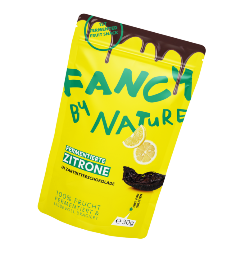 Fancy By Nature fermentovaný citron v hořké čokoládě 30 g – SCHOKO ZITRONE Fancy By Nature fermentovaný citron v hořké čokoládě 30 g – SCHOKO ZITRONE