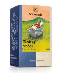 Sonnentor Bio porcovaný bylinný čaj Dobrý večer 27 g
