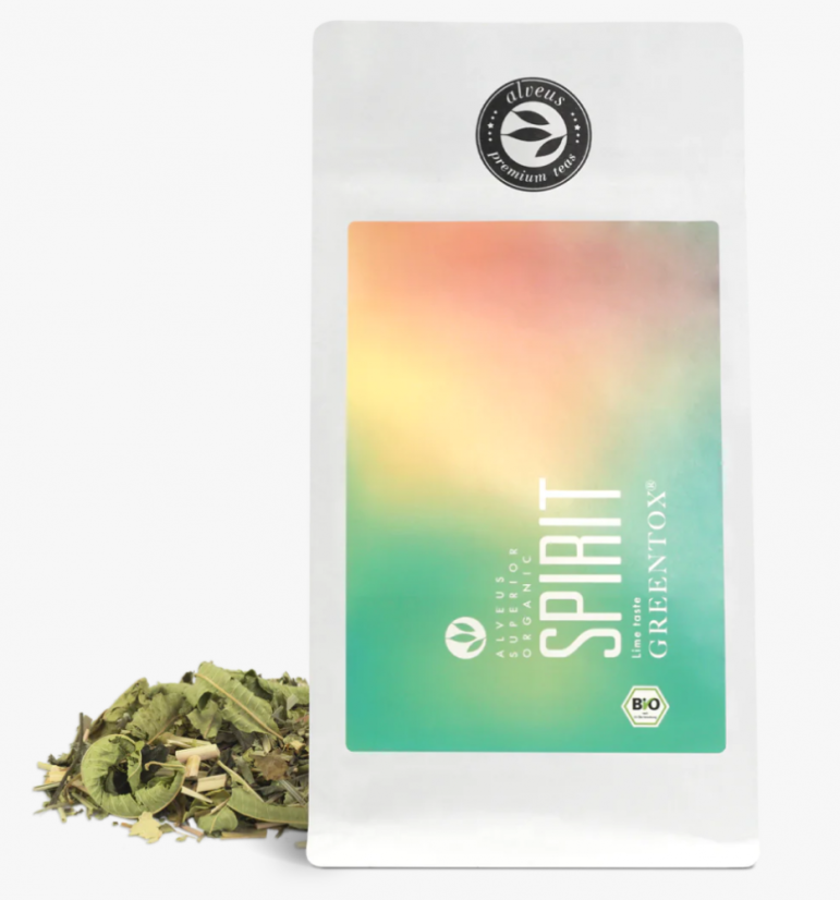 Alveus Bio prémiová zmes bylinkovo zeleného čaju Spirit 100 g