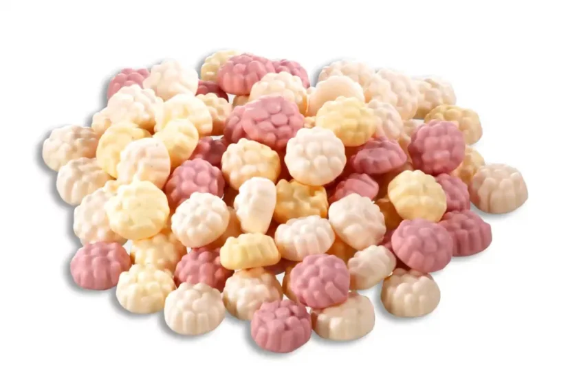 Oekovital Bio ovocno jogurtové želé bonbony ve tvaru bobulí 80 g