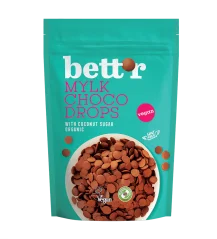 Bett´r bio vegan čokoládové kvapky 200 g