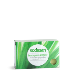 Sodasan tuhé mydlo zázvor a citronová tráva 100 g
