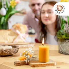 Tvoje svíčka Včelia svieca válec 4x6cm