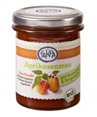Tarpa Bio marhuľový džem s rozmarínom, bergamotom a bio agátovým medom 210 g