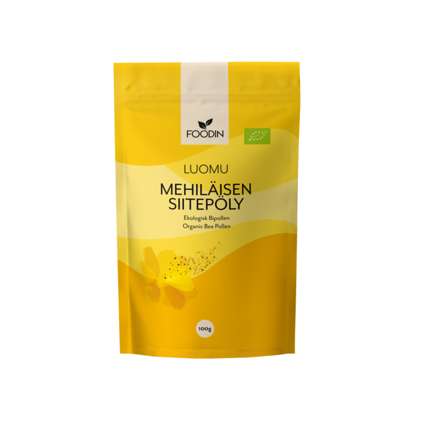 Foodin Raw včelí pyl, Bio 100g