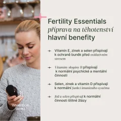 Trime Fertility Essentials - Whole Food-Based Fertility Multivitamín 180 kapsúl