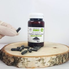 Propos Nature Aktivní uhlí v rostlinných kapslích 120 kapslí min.trv.01/2026