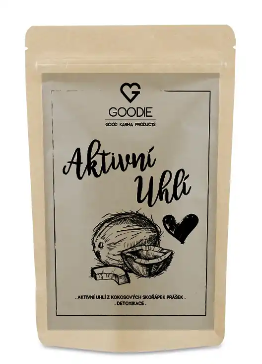 Goodie Aktivní uhlí z kokosových skořápek 50 g