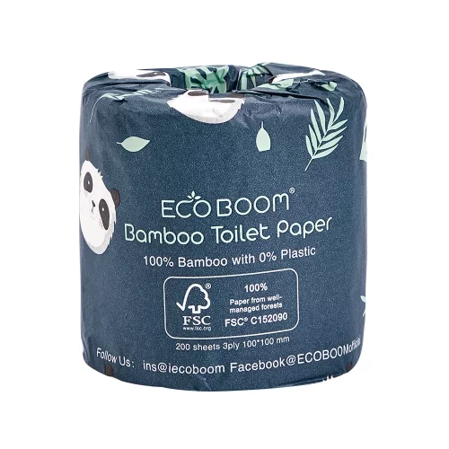 Ecoboom Bambusový toaletný papier trojvrstvový