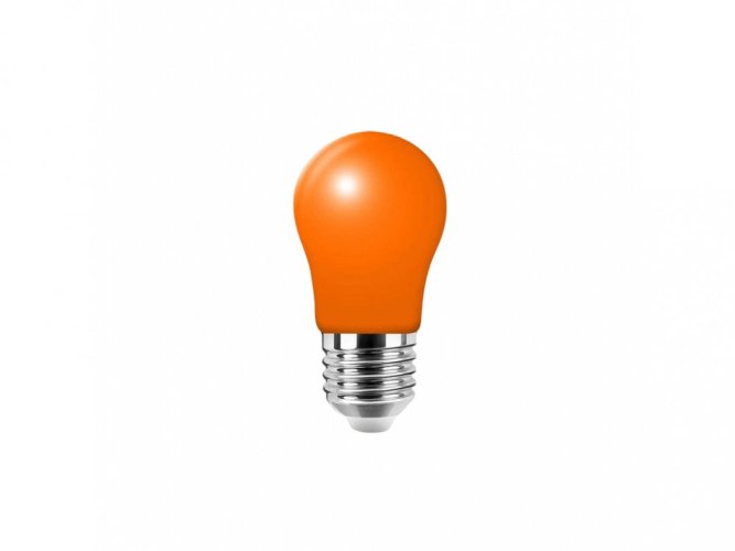 Biodynamická večerná oranžová LED žiarovka E27 3W