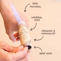 Suntribe Přírodní opalovací krém SPF 50 v tyčince 30 g s bio kakaovým práškem