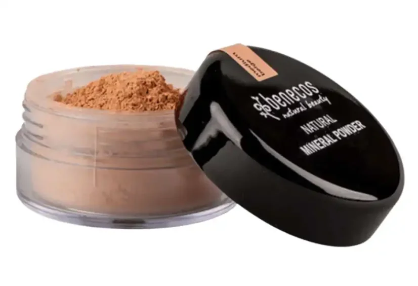 Benecos Minerálny vegánsky púder 6 g - Barva: Light Sand