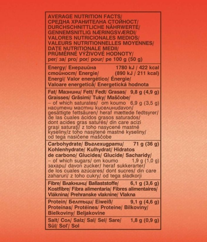 Bett´r Bio ovsené solené tyčinky Morská soľ 50 g
