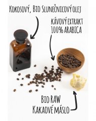 Alchymistky Kávové mydlo na ruky tuhé, tvar zrno 80 g