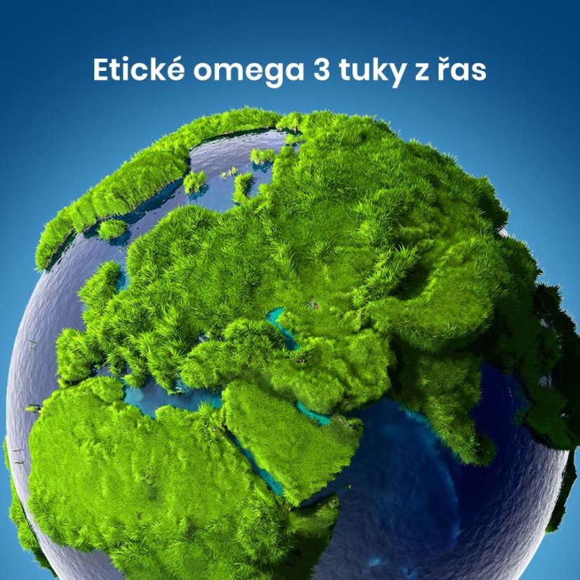 Arctic Blue Kids Vegan Omega 3 30 gummies (250mg DHA & Vitamin D 200IU) 30 ks želé  min.trv.11/2026