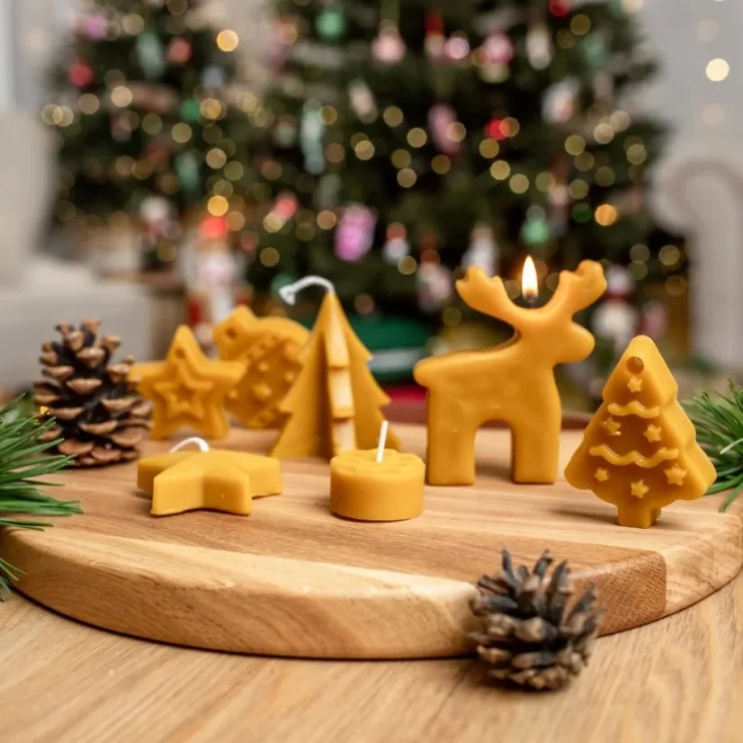 Tvoje svíčka Včelí svíce Stromeček