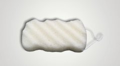 Konjac hubka telová, biela