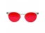 Stylové červené brýle proti modrému a zelenému světlu sleep-2R