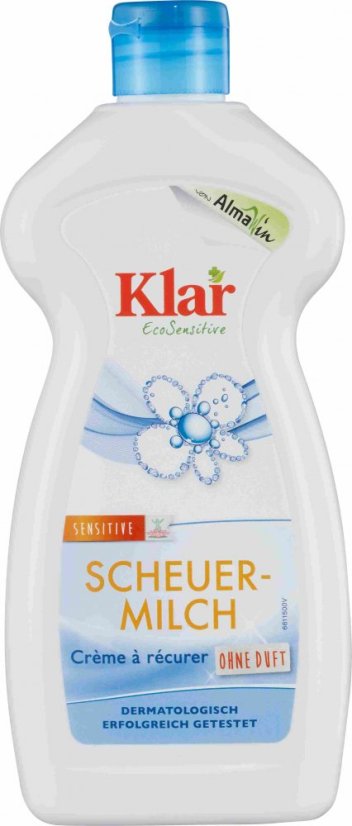 Klar Tekutý čistící písek bez parfemace 500 ml